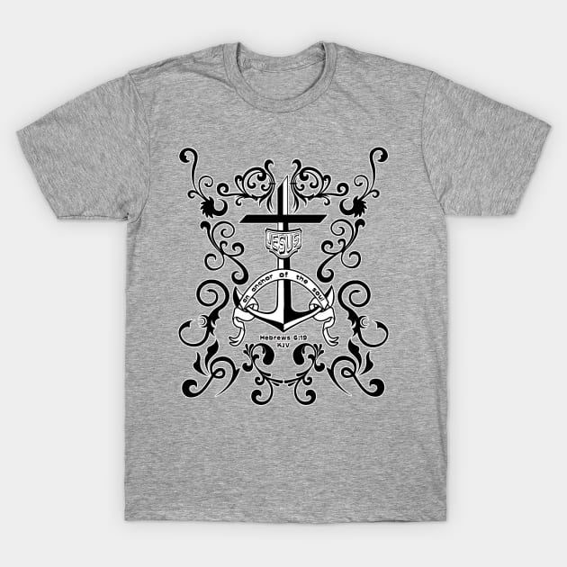 Jesus My Anchor T-Shirt by rareclass